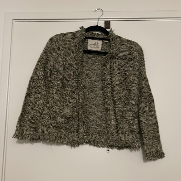 Anthropologie Women’s Angel of the North Sweater Cardigan - Size Medium, Green - Picture 2 of 7